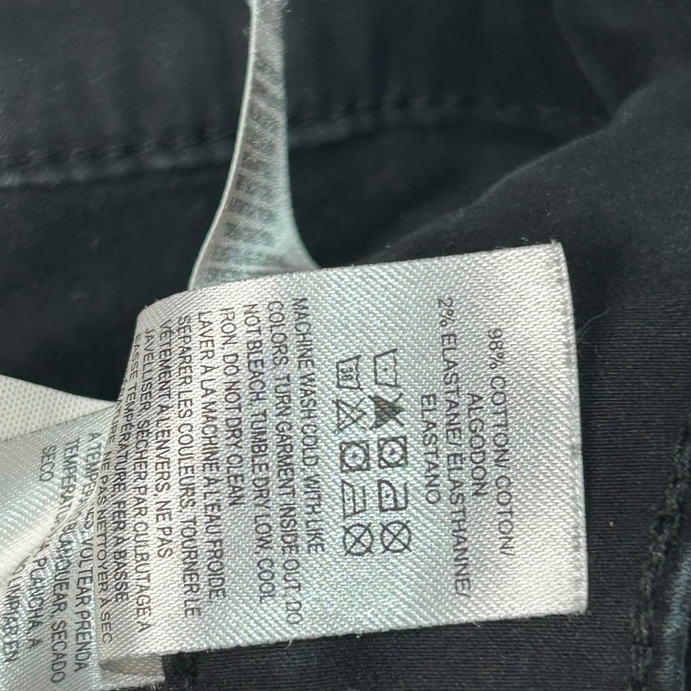 Lucky Brand 121 Slim Straight Mens Black Pants 32x30 Cotton Stretch Jeans - Picture 7 of 8